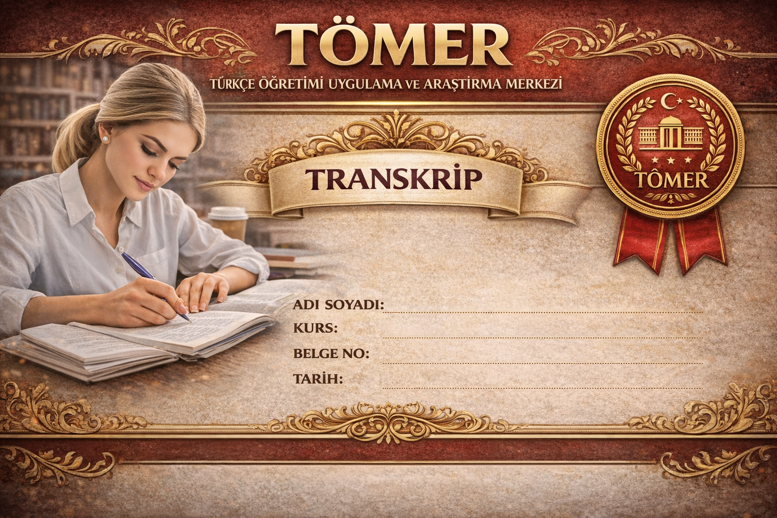 TÖMER BELGESİ/ DİL BELGESİ/C1...